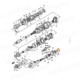 Tapón trasero Caja Cambios Vitara
