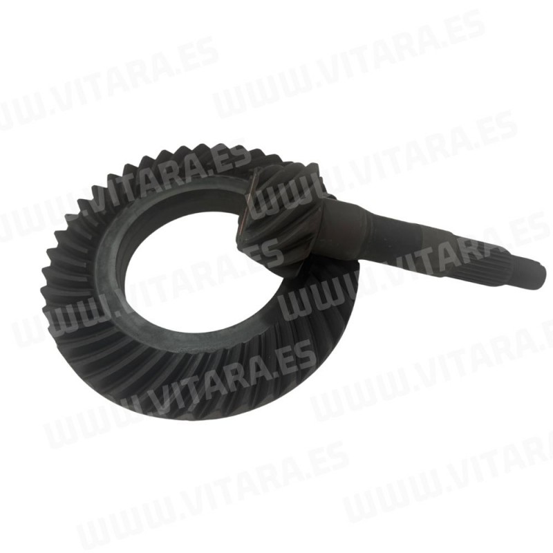 Conjunto Apareado Corona y Piñon relacion 43:10 trasero